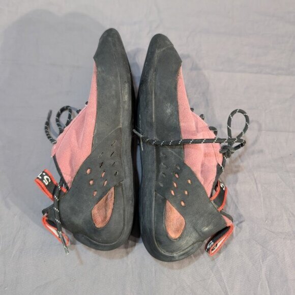 5.10 Anasazi Lace Up Climbing Bouldering Shoes Men Size 8 Women Size 9.5 main image 4